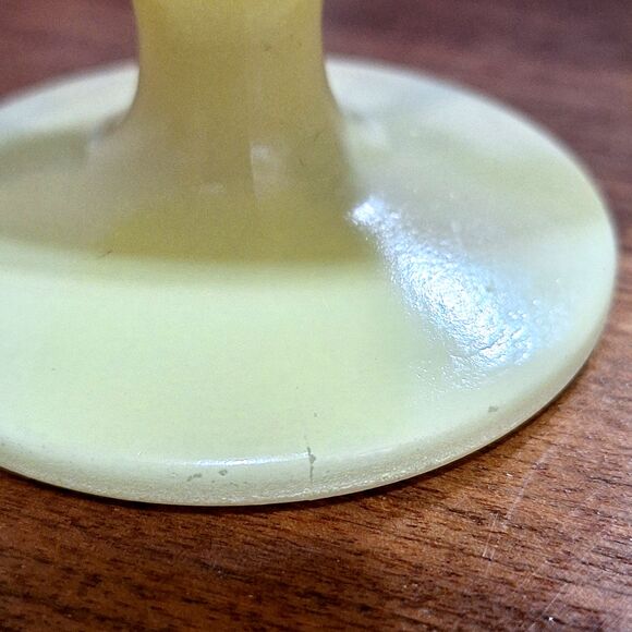 Hazel Atlas Moderntone Platonite Set of 5 Pastel Dessert Sherbert Cups Vintage - Picture 7 of 9